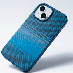 Funda Funda Carbono para iPhone 15 Plus
