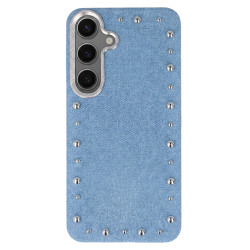 Funda Denim Magbattery para Samsung Galaxy S25 Plus