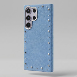 Funda Denim Magbattery para Samsung Galaxy S23 Ultra