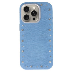 Funda Denim Magbattery para iPhone 16 Pro Max