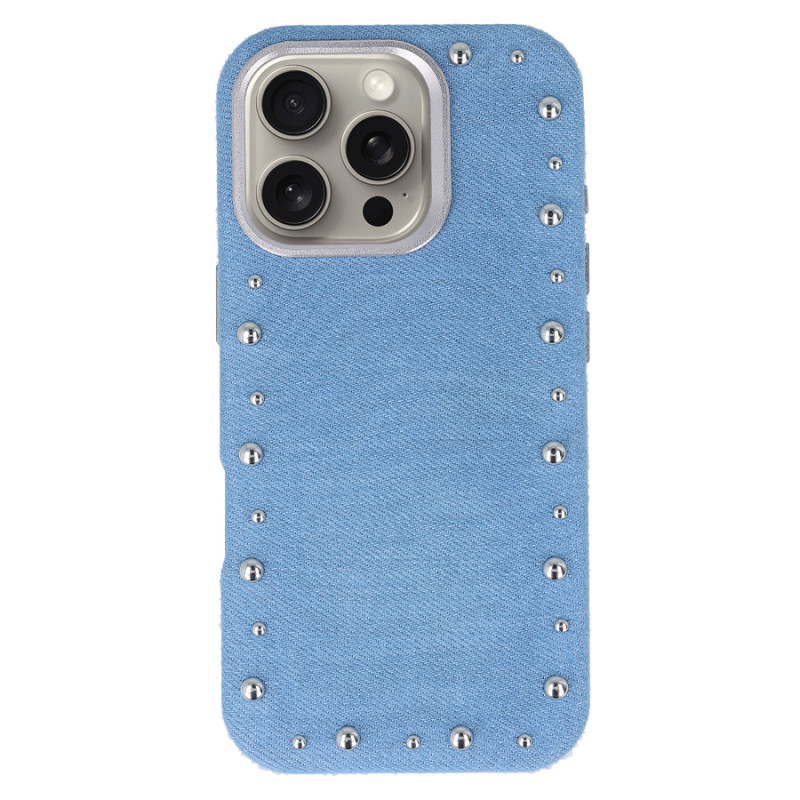 Funda Denim Magbattery para iPhone 16 Pro Max