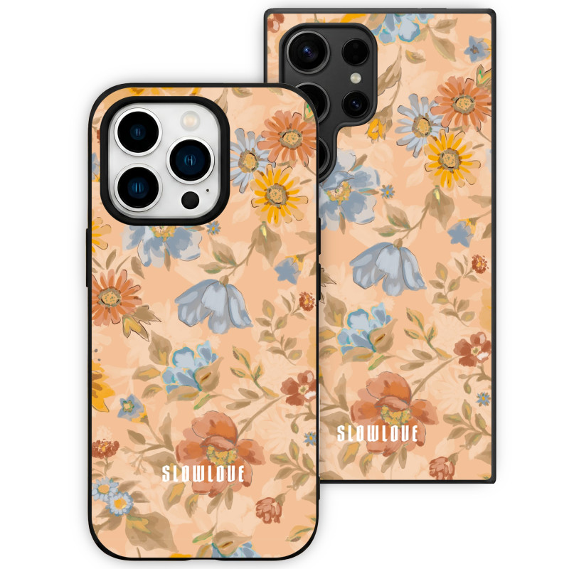 Coque Slowlove - Floral Vintage