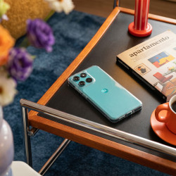 Funda Silicona Transparente para Motorola Moto G57 Power