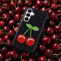 Funda Brillo Cereza para Samsung Galaxy S25