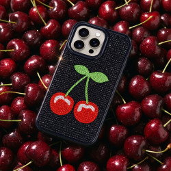 Funda Brillo Cereza para iPhone 16 Pro
