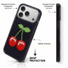 Funda Brillo Cereza para iPhone 17 Pro Max