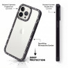 Funda Bumper Perlitas para iPhone 16 Pro