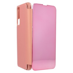 Funda Libro Espejo Oro Rosa para Huawei P Smart 2021