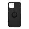 Funda Ultra Suave Ring Negra para iPhone 12