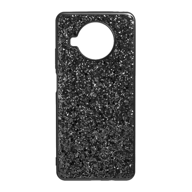 Funda para Xiaomi Mi 10T Lite Brillantina Negra