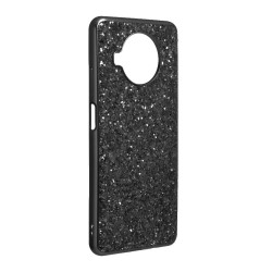 Funda para Xiaomi Mi 10T Lite Brillantina Negra