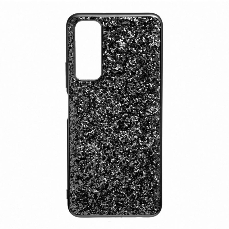 Funda para Huawei P Smart 2021 Brillantina Negra