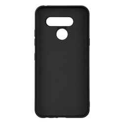 Funda para LG Q60 Ultra suave Negra