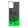 Funda para Samsung Galaxy A31 Líquida Love Is All You Need