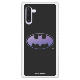 Funda para Samsung Galaxy Note 10 Oficial de DC Comics Batman Logo Transparente - DC Comics