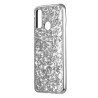 Funda Brillantina Plata para Huawei P Smart 2020