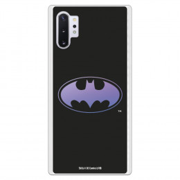 Funda para Samsung Galaxy Note 10 Plus Oficial de DC Comics Batman Logo Transparente - DC Comics