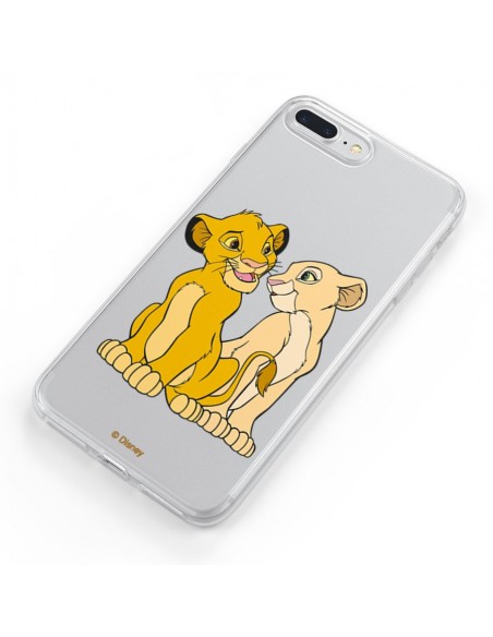 Disney Et Nala Silhouette Le Roi Lion Coque Iphone 13 Simba Clair