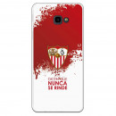 Coque Officielle Sevilla FC "Nunca se rinde" tache rouge pour Samsung Galaxy J4 Plus