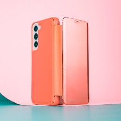 Funda libro Espejo Oro Rosa para Samsung Galaxy A31