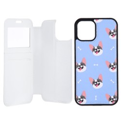 Funda Libro Multifuncional para iPhone 12 Pro Max Bulldog Frenchy