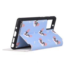 Funda Libro Multifuncional para Samsung Galaxy Note20 Bulldog Frenchy