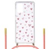 Funda Silicona Colgante Corazones para Samsung Galaxy S20 Plus