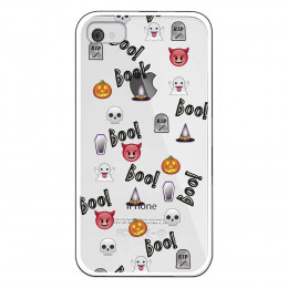 Carcasa Halloween Icons para iPhone 4 - La Casa de las Carcasas