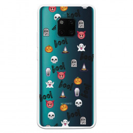 Carcasa Halloween Icons para Huawei Mate 20 Pro- La Casa de las Carcasas