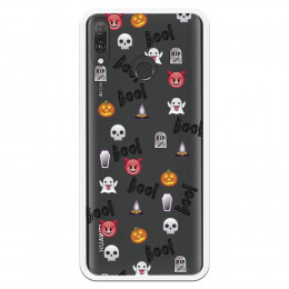 Carcasa Halloween Icons para Huawei Y9 2019- La Casa de las Carcasas