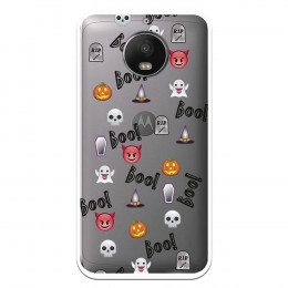 Carcasa Halloween Icons para Motorola Moto G5s- La Casa de las Carcasas