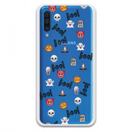 Carcasa Halloween Icons para Samsung Galaxy A50- La Casa de las Carcasas