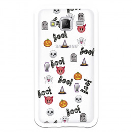 Carcasa Halloween Icons para Samsung Galaxy J5- La Casa de las Carcasas
