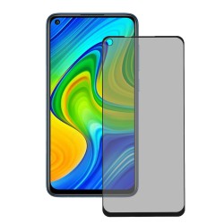 Cristal Templado Completo Antiespía Transparente para Xiaomi Redmi Note 9