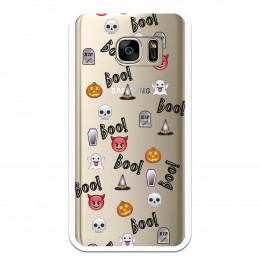 Carcasa Halloween Icons para Samsung Galaxy S7- La Casa de las Carcasas