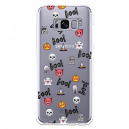 Carcasa Halloween Icons para Samsung Galaxy S8- La Casa de las Carcasas