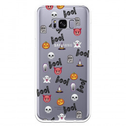 Carcasa Halloween Icons para Samsung Galaxy S8 Plus- La Casa de las Carcasas