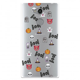 Carcasa Halloween Icons para Sony Xperia XA2 Ultra- La Casa de las Carcasas