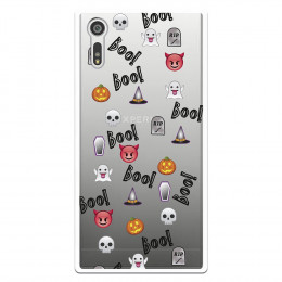 Carcasa Halloween Icons para Sony Xperia XZ- La Casa de las Carcasas