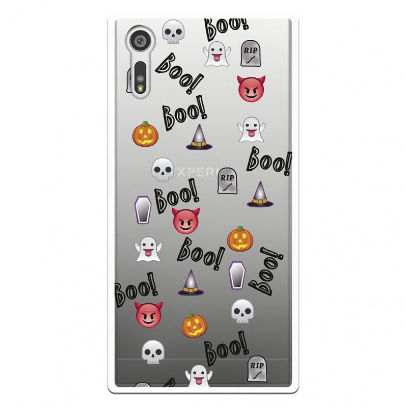 Carcasa Halloween Icons para Sony Xperia XZ- La Casa de las Carcasas