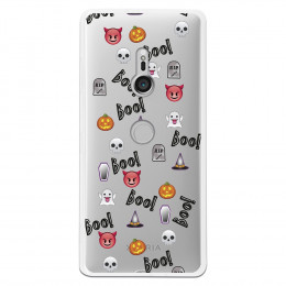 Carcasa Halloween Icons para Sony Xperia XZ3- La Casa de las Carcasas