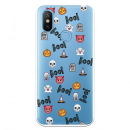 Carcasa Halloween Icons para Xiaomi Mi A2 - La Casa de las Carcasas