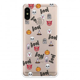 Carcasa Halloween Icons para Xiaomi Mi A2 Lite - La Casa de las Carcasas