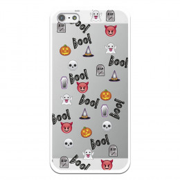 Carcasa Halloween Icons para iPhone 5S - La Casa de las Carcasas