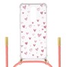 Funda Silicona Colgante Corazones para Xiaomi Redmi 8