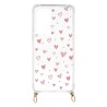 Funda Silicona Colgante Corazones para Huawei P40