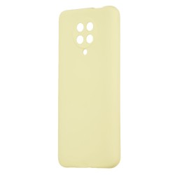 Funda Ultra suave Amarillo Pastel para Pocophone F2 Pro