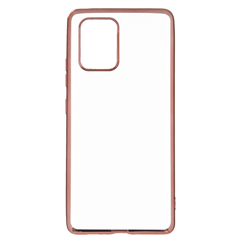 Funda Bumper Premium Oro Rosa para Samsung Galaxy A91