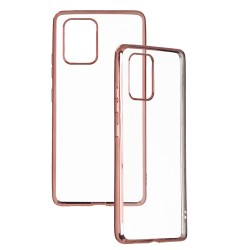 Funda Bumper Premium Oro Rosa para Samsung Galaxy A91