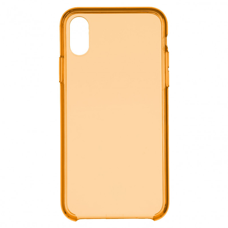 Carcasa Clear Amarilla para iPhone XS Max- La Casa de las Carcasas